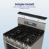 30" 4" IIIOIIIA Stove Top Magnetic Shelf for Kitchen Organization, Magnetic Spice Rack Over The Stove, Deep Spice