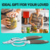 Multifunctional Jar Opener for Seniors, Stainless Steel Easy Twist Bottle Opener for Arthritis