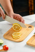 Small Bamboo Wood Cutting Board Set, 2 Pieces, Mini Lightweight Wooden Cutting Board, BPA Free