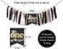 First/1st WAOUH Mr Onederful High Chair Banner - Birthday Decoration for Boy,Theme Garland for Birthday Party,Photo