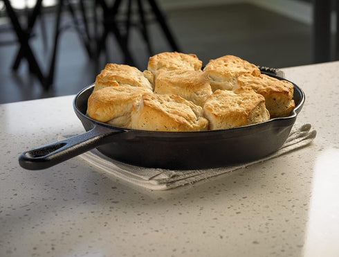 Mercer Culinary 10.25-Inch Pre-Seasoned Cast Iron Skillet