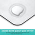 Kuyig Home Countertop Counter 24inx18in Coffee Bar Mat Accessories for Super Absorbent Anti-Slip Silicone Flower Dish