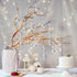 Milkary 44 Pack 38mm 20mm Chandelier Crystal Prism Replacement, Hanging Clear Crystal Glass Bead Prisms Chandelier