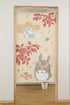 Japanese Noren Curtain Tapestry Totoro Forest Size: 85 × 150cm