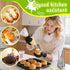 Suuker 3 Pieces Stainless Steel Cream Piping Tips - Long Nozzle Decor for Pastry Icing and Decorating