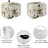 Toaster Cover, 2 Slice Bees Flowers, Bread Toaster Oven Cover with Pockets, Small Kitchen Appliance Protector
