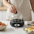 EGC007CHC# 7 16-Recipe Elite Gourmet Rapid Egg Cooker, Easy-To-Peel, Hard, Medium, Soft Boiled Eggs, Poacher, Omelet