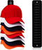 Hat Organizer for Baseball Caps, 1 Pack Adhesive Hat Rack Hooks for Wall, Hold Up to 16 Hats, Hat Storage Display