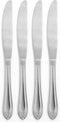 Hampton Forge Ginger 4 Pc Dinner Knives, 0.65 LB, Metallic by Hampton Forge