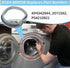 DC64-00802B Washer Door Boot Seal Gasket Compatible with Samsung Washer Models, Replaces PS4210921, AP4342944