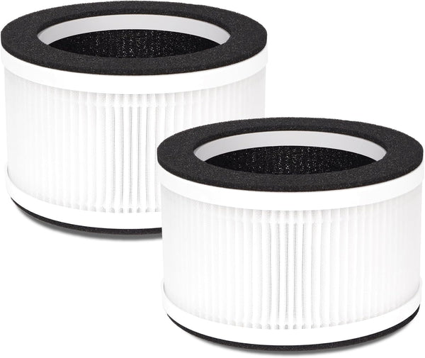 A16-2 Replacement Filter for AUTUCU A16-2 Air Clean Purifier, 3-IN-1 H13 True HEPA Filter, 2 Pack