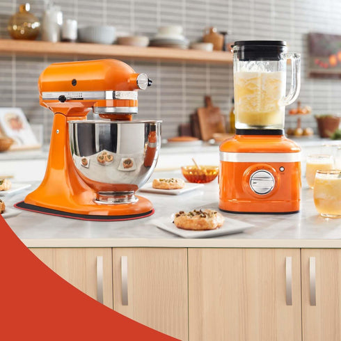 2 Pack Sliding Mat for KitchenAid Mixer, Compatible with 4.5-5 QT Stand Mixer, 12.2 X 9.4 Inches