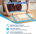 UBeesize 3 Pack Silicone Baking Mats, Non-Stick Oven Liners, Reusable Food Safe Cookie Sheets for Baking