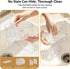 Countertop 5 Toothbrush Holders for Bathroom Organizer, Slots Large Capacity Electric Toothbrush Holder Wall-Mount