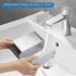 Detachable Large Electric Toothbrush Holders for Bathroom Organizer Countertop, Brushed Nickel Storage Caddy for Family
