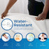 15 Hygea Natural Luxurious Mattress Cover - Water Resistant,Washable, Breathable and Stretchable up to in.- Zippered