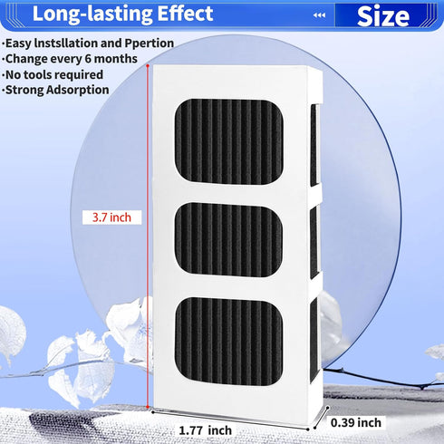 8 Pack Paultra2 Refrigerator Air Filter Replacement For Frigidaire PAULTRA2 Pure Air Ultra II refrigerator air filter,Electrolux Part 242047805, 5303918847, EAP12364179