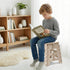 13 Inch 300 lbs, ACKO Folding Step Stool, Non-Slip Foldable Step Stool for Adults & Kids, Up to Lightweight Collapsible