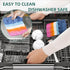 Silicone Spoon Rest, Kitchen Utensil Holder with Drip Pad, 3-Groove Upgraded Utensil Rest for Stove Top, Macaron Color