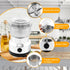 Electric Coffee Grinder, Mini Spice Grinder with 4 Stainless Steel Blades, 300ml Portable Mill Grinder for Home Kitchen