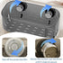 GHYFFF Sponge Holder with Strong Suction Cup, Dish Sponge Caddy Inside Sink Removable,Kitchen Sink Caddy Organizer