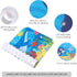 40 16 Inches, Baby Bath Mat Non Slip, Cartoon Kids Bath Mat for Tub x Non Slip Bathtub Mat with Suction Cups and Drain