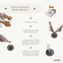 Luna Sundara Authentic Peru Pottery Palo Santo Stick Holder and Incense Holder with 5 Palo Santo Sticks (Peach)