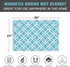 Ironing Mat - Portable Travel Ironing Pad, 28 x 24inch for Table Top of Washer, Dryer, and Countertop