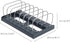 Joseph Joseph DrawerStore Cookware Organizer, Space Saving Baking Tray Rack for Pans and Lids