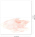 Hadley Designs 25 Pink Tent Table Place Cards for Wedding, Thanksgiving, Easter Catering, Folded Seat Assignment