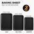 HONGBAKE Nonstick Baking Sheet Pan Set, 3 Pack Half/Jelly Roll/Quarter Baking Tray, Dishwasher Safe