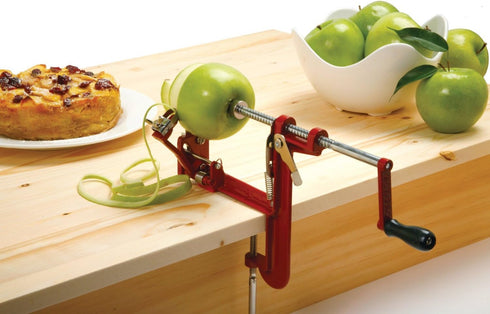 Norpro 2 Apple Peeler, Red Apple Mate