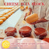 Heigble 2.2 lb 70 Cheese Wax Block for Preserving Cheese Red Wax for Cheesemaking with Brush for Long Term Storage
