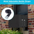 i frmmy Outdoor Window Air Conditioner Cover, Waterproof & Insulated, Black, 24''Wx 15.6''Hx 20''D