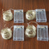 4-Pack 50 LEDs Multicolored Christmas Fairy Lights, Battery Operated Mini LED String Lights