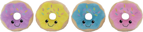 Set iscream Play with Your Food! Box of Donuts Fleece Play Pillow with Embroidered Accents