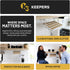 24 COFFEEKEEPERS KEEPERS Under Cabinet K Cup Holder with Swing-Down Access Space-Saving Coffee Pod Holder and K Cup