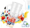 Portable Blender for Shakes and Smoothies, 16 Oz Personal Size Blender with 6 Blades, USB Rechargeable for Travel,