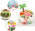 Dinosaur Fondant Silicone Chocolate Molds (7Pcs), Kid's Cartoon Dino Claws Clay Mold for Cake Decorating, Sugar Crafts