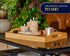 Set 3 Comfify Bamboo Serving Trays of Ottoman Trays for Food, Entertaining, and Decor Minimalist Design
