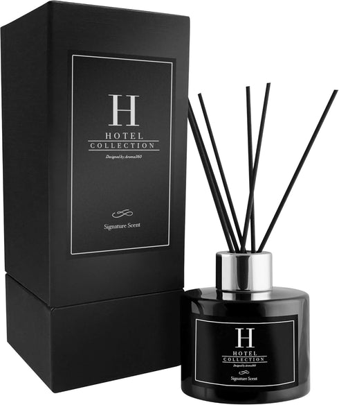 Mystify Reed Diffuser Set, Luxury Hotel Inspired Home Diffuser, Lasting 4 Month Longevity, 100mL by Aroma360