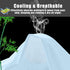 Pillow Cases Standard Size 2 Pack - Bamboo Rayon Cooling Pillowcases with Envelope Closure, Cool Breathable Pillow Case