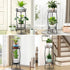 2 26.5" H HOMEXIN Plant Stand Indoor Outdoor, Tier Metal Tall Planter Stand Flower Stand Holder Heavy Duty Rustproof