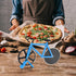 Stainless Steel Motorcycle Pizza Cutter, Novelty Two-Wheel Pizza Slicer with Non-Stick Coating, Kitchen Gadget