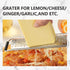 ALLTOP Hand-held Stainless Steel Lemon Zester, Pro Kitchen Tool for Cheese, Vegetable, Ginger, Garlic, Citrus