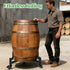 LLAXERGU 22" 30" 300LB 360 Plant Caddy with Wheels, Adjustable to Plant Stand Indoor Outdoor Heavy Duty Rolling Plant