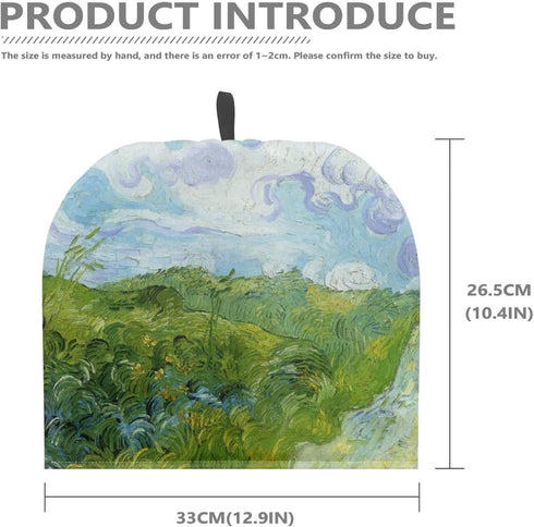 Wheat Field Tea Pot Cozies for Shock and Drop Protection, Kitchen Decorative Tea Pot Sleeve with Insulation Pad