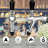 50 Pack Beer Plugs, Tap Brush, Beer Faucet Tap Cleaning Plug, Hygiene Brush for Draft Beer Tap, Restaurant Home Party