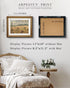 ARPEOTCY Vintage Gold Framed Wall Art, 13x16 inch Retro Paintings, Canvas Prints Artwork for Living Room Gallery