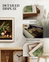 12x16 inch, HUARCEY Vintage Herb Kitchen Wall Art Framed Canvas Print Fresh Basil Rosemary Bay Leaves Garlic Onion